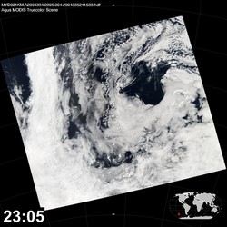 Level 1B Image at: 2305 UTC