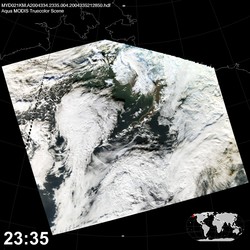 Level 1B Image at: 2335 UTC