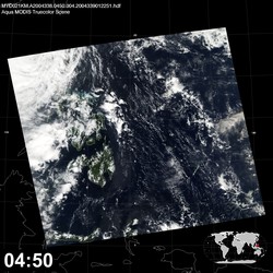 Level 1B Image at: 0450 UTC