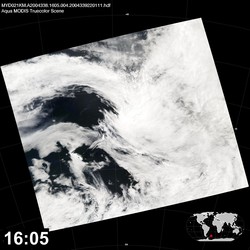 Level 1B Image at: 1605 UTC