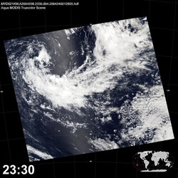 Level 1B Image at: 2330 UTC