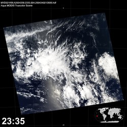 Level 1B Image at: 2335 UTC