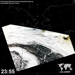 Level 1B Image at: 2355 UTC