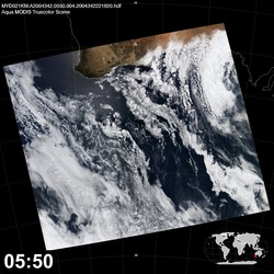 Level 1B Image at: 0550 UTC