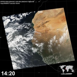 Level 1B Image at: 1420 UTC