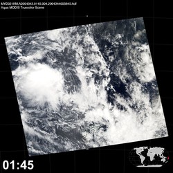 Level 1B Image at: 0145 UTC