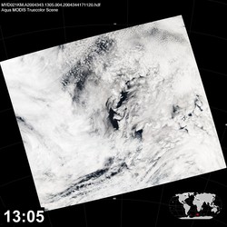 Level 1B Image at: 1305 UTC