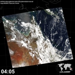 Level 1B Image at: 0405 UTC