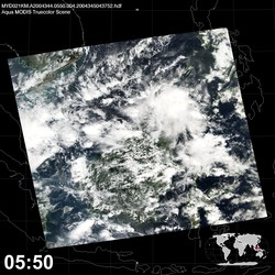 Level 1B Image at: 0550 UTC