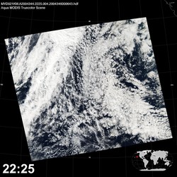 Level 1B Image at: 2225 UTC