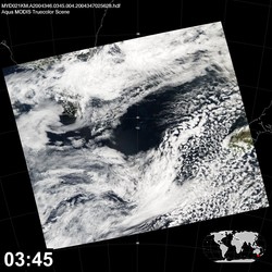 Level 1B Image at: 0345 UTC