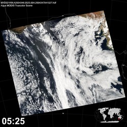 Level 1B Image at: 0525 UTC