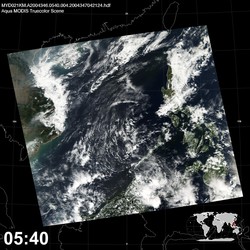 Level 1B Image at: 0540 UTC