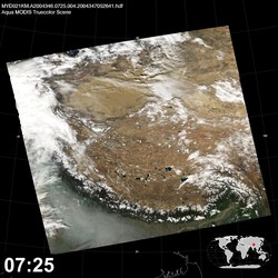 Level 1B Image at: 0725 UTC