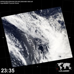 Level 1B Image at: 2335 UTC