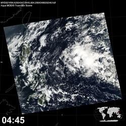 Level 1B Image at: 0445 UTC