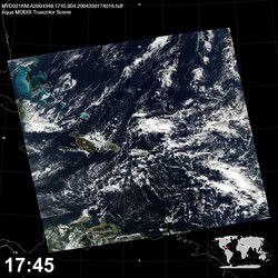 Level 1B Image at: 1745 UTC