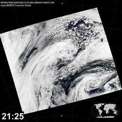 Level 1B Image at: 2125 UTC