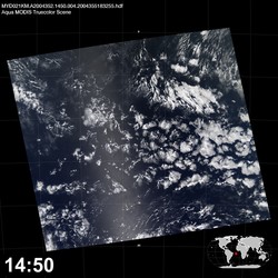 Level 1B Image at: 1450 UTC