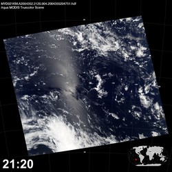 Level 1B Image at: 2120 UTC