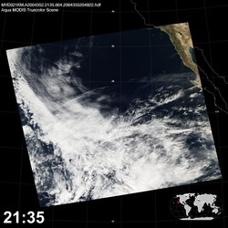 Level 1B Image at: 2135 UTC