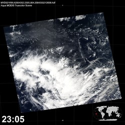 Level 1B Image at: 2305 UTC