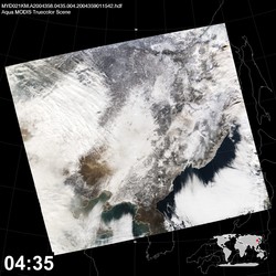 Level 1B Image at: 0435 UTC