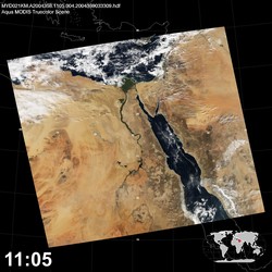 Level 1B Image at: 1105 UTC