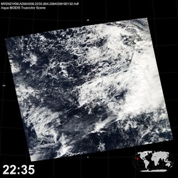 Level 1B Image at: 2235 UTC