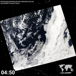 Level 1B Image at: 0450 UTC