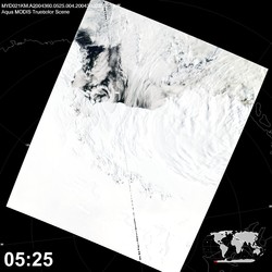 Level 1B Image at: 0525 UTC