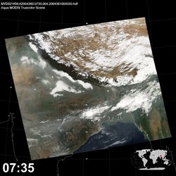 Level 1B Image at: 0735 UTC