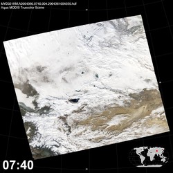 Level 1B Image at: 0740 UTC