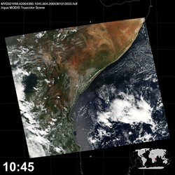 Level 1B Image at: 1045 UTC