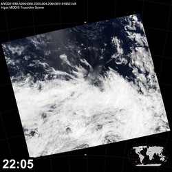 Level 1B Image at: 2205 UTC