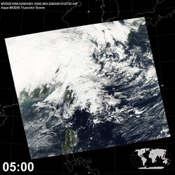 Level 1B Image at: 0500 UTC