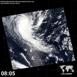 Level 1B Image at: 0805 UTC