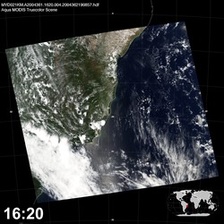 Level 1B Image at: 1620 UTC