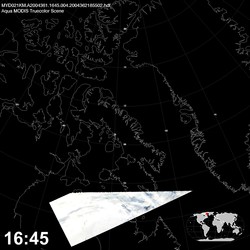 Level 1B Image at: 1645 UTC