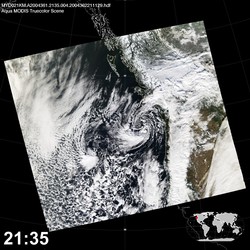 Level 1B Image at: 2135 UTC