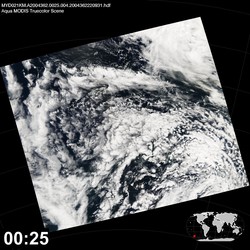 Level 1B Image at: 0025 UTC