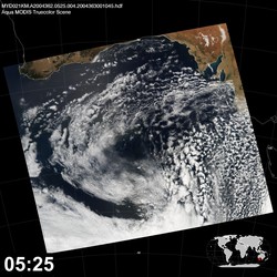 Level 1B Image at: 0525 UTC