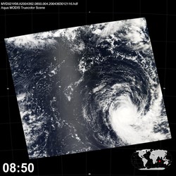 Level 1B Image at: 0850 UTC