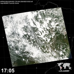 Level 1B Image at: 1705 UTC