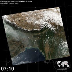 Level 1B Image at: 0710 UTC