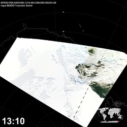 Level 1B Image at: 1310 UTC