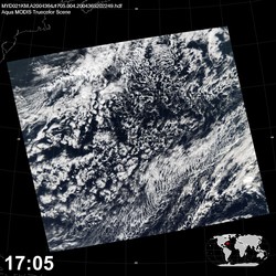 Level 1B Image at: 1705 UTC