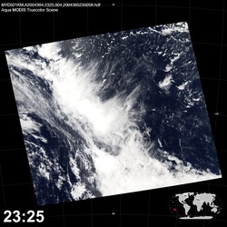 Level 1B Image at: 2325 UTC