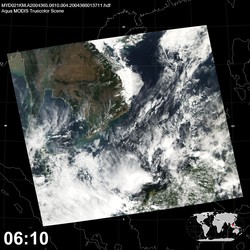 Level 1B Image at: 0610 UTC