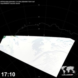 Level 1B Image at: 1710 UTC